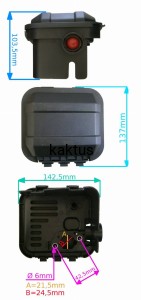 FILTR POWIETRZA LONCIN LC1P65FE 1P61FE Z OBUDOWĄ