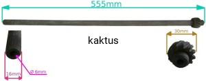 WAŁEK KIEROWNICZY 5/8X22.08LG LG