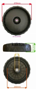 KOŁO FI 270MM NAPĘD 83Z FAWORYT GYK51 G54N0000000