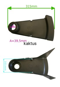 OSŁONA PASKA NAPĘDU KOSIARKI HANDY SH53 SH53N196