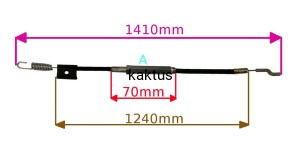 LINKA NAPĘDU KOSIARKI FAWORYT WR51BS625N4W1