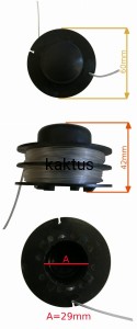 SZPULA PODKASZARKI FAWORYT HANDY LIDER EP350 EP400