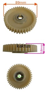 ZĘBATKA WEWNĘTRZNA GRIZZLY EKS 1800 2500 41Z