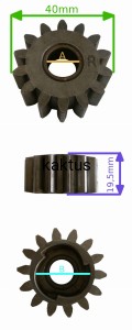 ZĘBATKA NAPĘDOWA HANDY WR46N139 WR51 PRAWA 14Z