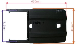 KOSZ CZĘŚĆ GÓRNA DY 182 202 HKS 150NL 40170010130