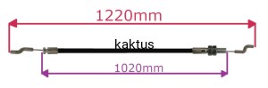LINKA HAMULCA KOSIARKI HORTMASZ HKS 150NB 153NB