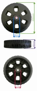 KOŁO FI 200MM JL56Z-C1 LV50Z-BSA 8"