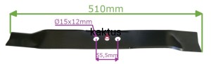 LISTWA TNĄCA 510 MM NAC LS2002 LS50-159-JR2