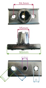 PIASTA NOŻA NAC URSUS NACIĘCIA SEGER UR-LS48575EX