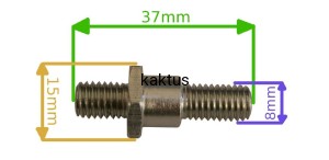 OŚ WIEŃCA ZĘBATEGO STIGA SD98 108 125510104/0