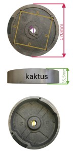 KOŁO MAGNESOWE SILNIKA KOSIARKI DYM-1P60F