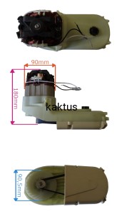 SILNIK WERTYKULATORA Z PRZEKŁADNIĄ 1500W PAS PJ487