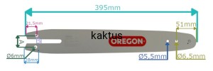 PROWADNICA OREGON 14 3/8 1,3MM 140SDEA074