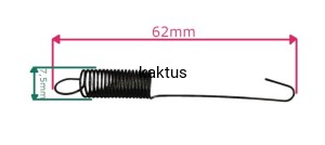 SPRĘŻYNA REGULATORA BRIGGS 596743