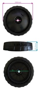 KOŁO FI 200 MM NAC LS0855-40118-JU 53Z