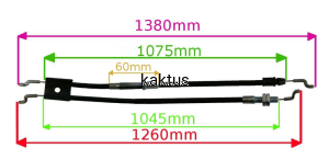 LINKA HAMULCA NAPĘDU KOSIARKI FAWORYT GYK 46 GYK51